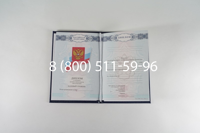 Диплом колледжа 2007-2010 годов в Братске